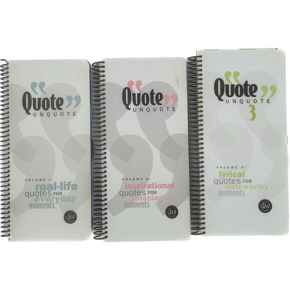 Designing With Scrapbooking Quote Unquote Volume 1 2 & 3 Lyrical Inspirational - Picture 1 of 10
